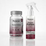Kit Tratamento Raízes Fortes Suplemento + Tônico Capilar